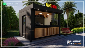 fast food kiosk büfe