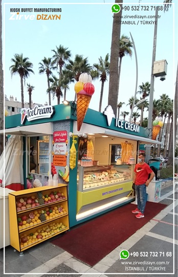ice cream kiosk design ideas