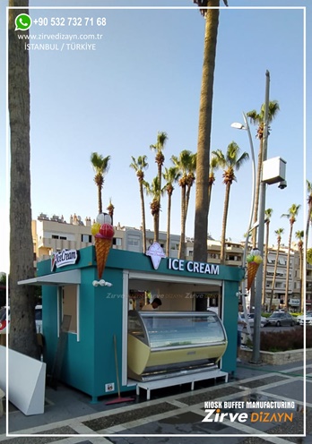 ice cream kiosk design