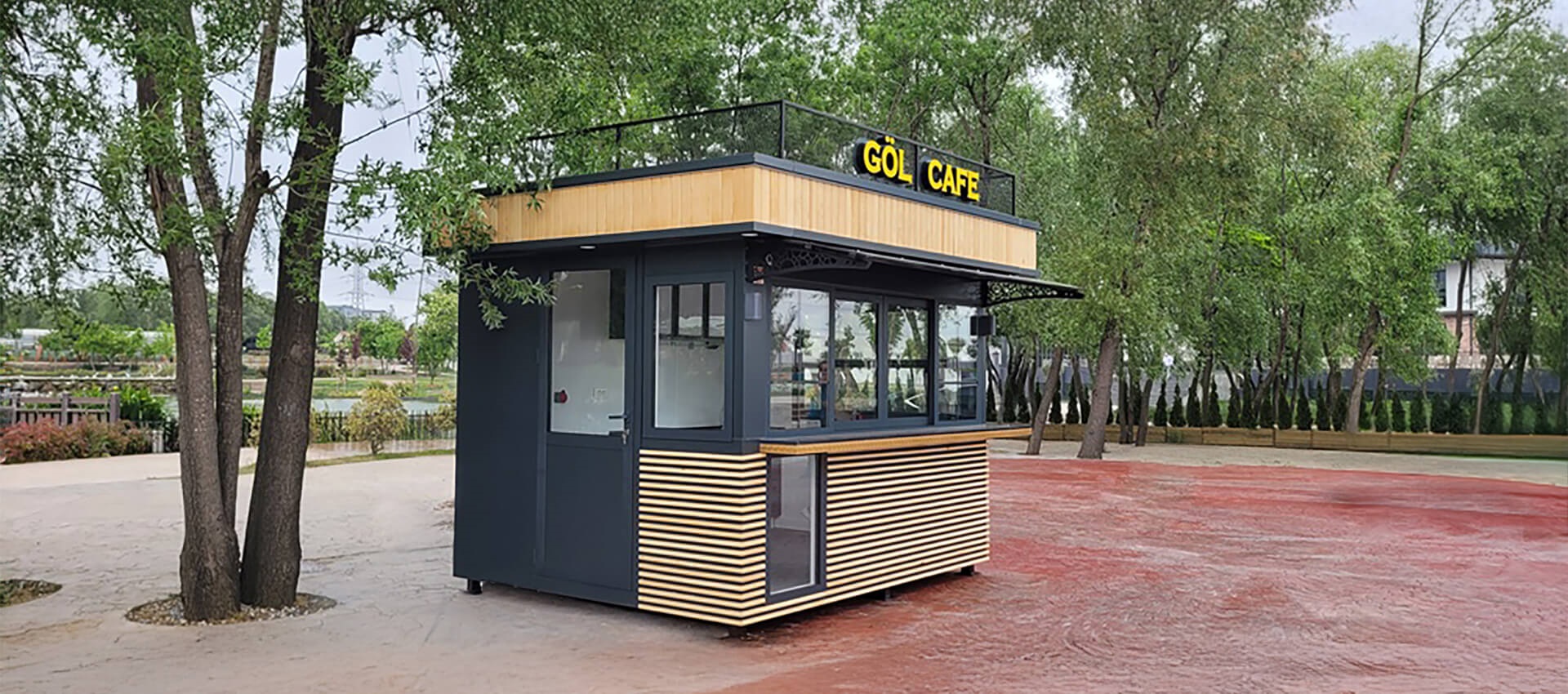 Satış büfesi kiosk