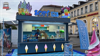 Dondurma Kiosk Büfe