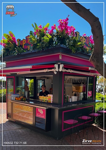 Tropik meyve kiosk Alanya